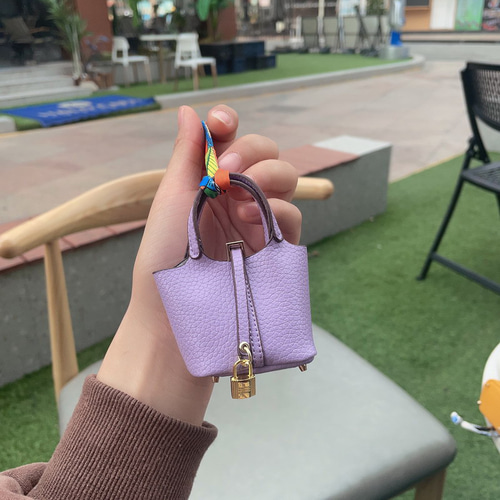 Mini Bag】BJD パッチワークピコタン・ロック イヤホーンバッグ