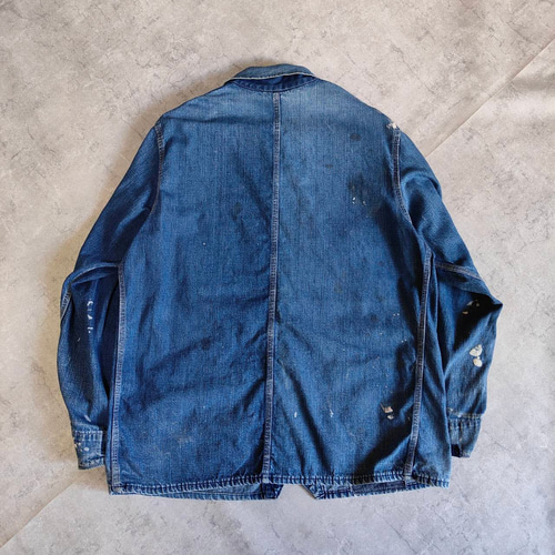 パッチワークリペア ビンテージ bigmac デニム カバーオール