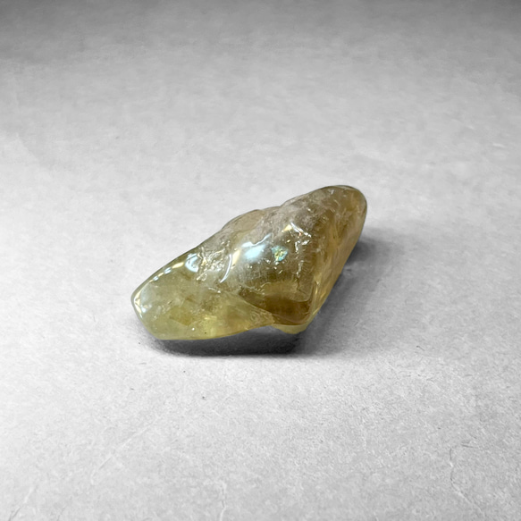 citrine half polished rough stone / シトリンハーフポリッシュ原石4(2個セット) 9枚目の画像