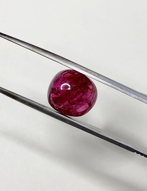 一点もの k18 Burmese Red Spinel リング No.2/ 受注制作 6枚目の画像