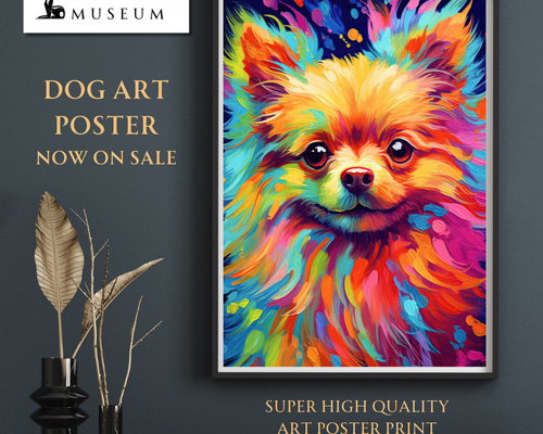 Heavenly Life（天ノ国） - ポメラニアン犬 No.3】アート
