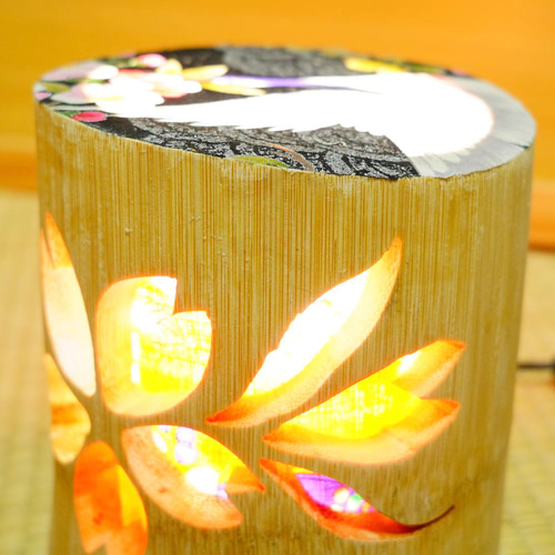 竹灯り・竹あかり・竹灯籠 ～～ 癒しの灯り 華衣ライン☆麻葉☆～～