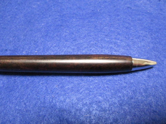 アフリカンブラックウッドバール　瘤杢　オイル仕上げ　木軸ボールペン(シャープペンシル　　 8枚目の画像