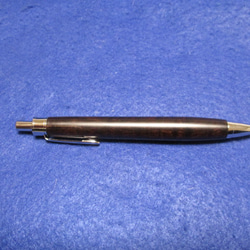 アフリカンブラックウッドバール　瘤杢　オイル仕上げ　木軸ボールペン(シャープペンシル　　 2枚目の画像