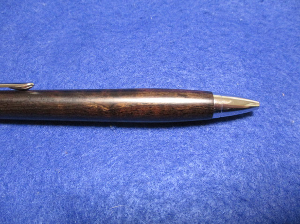 アフリカンブラックウッドバール　瘤杢　オイル仕上げ　木軸ボールペン(シャープペンシル　　 10枚目の画像