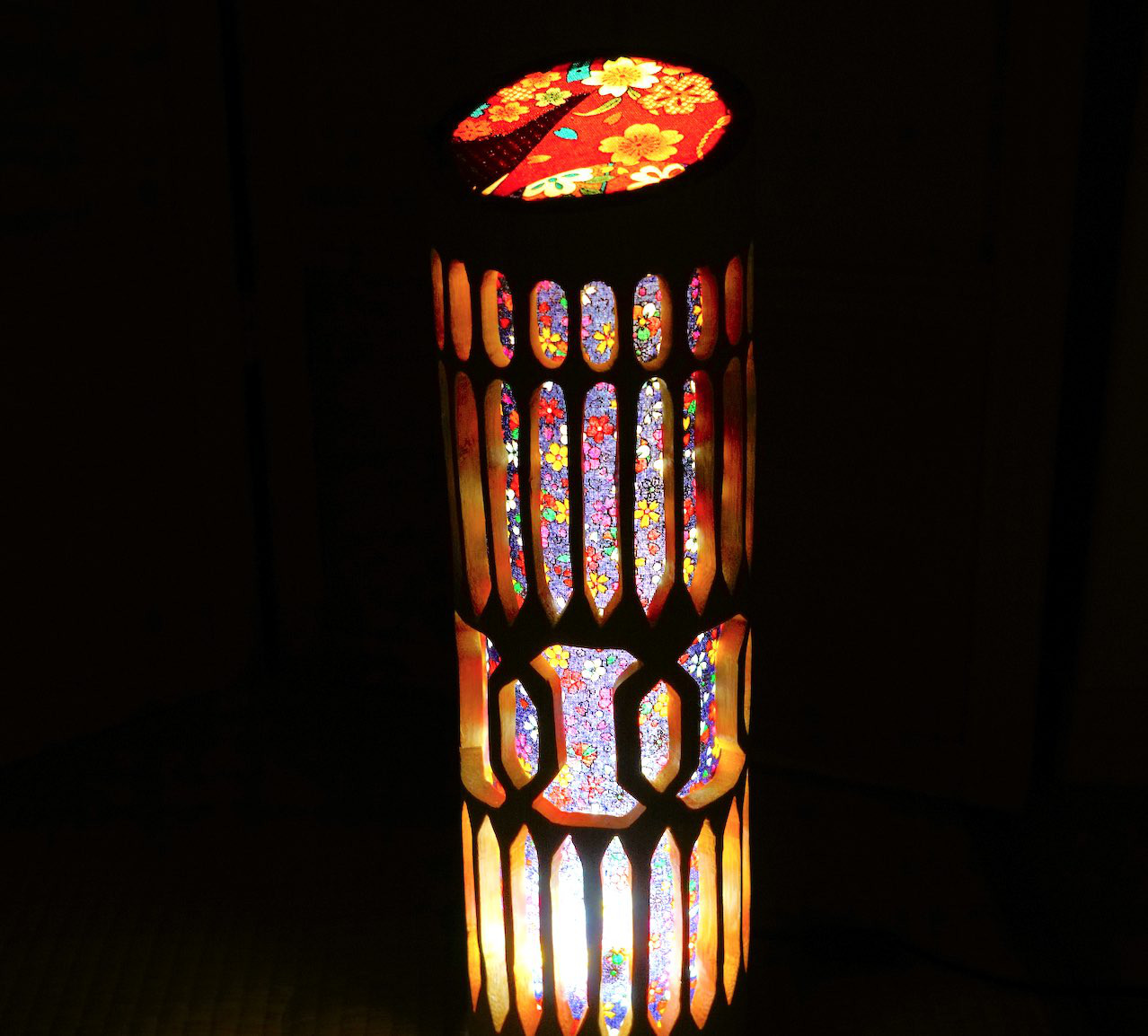 竹灯り・竹あかり・竹灯籠　～～ 癒しの灯り　華衣ライン★花編★～～