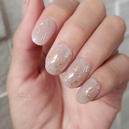 ブライダル形状記憶ネイルチップ 形状記憶ネイルチップ K135】 付け爪 ジェルネイル ネイル