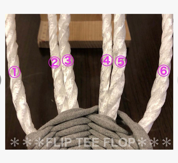 【FLIP TEE FLOP】13cm ベビー用布ぞうり《グリーン》《サックス》《ホワイト》【No.199】 12枚目の画像