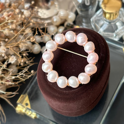 3月誕生石アクアマリン・ハートイヤリング【上品・スワロフスキー