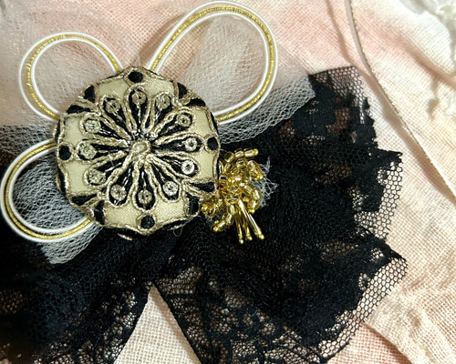 ちゅら様リクエスト専用 ♡ リボン半襟＆リボン帯締め ちゅら様リクエスト専用 ♡ リボン半襟＆リボン帯締め ちゅら様