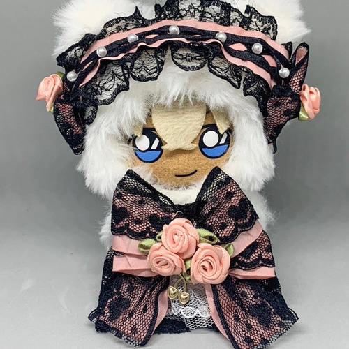 着ぐるみ ぬい服 10cm 白 ホワイト 猫耳 白猫 ぬいぐるみ ジーナ 通販