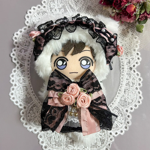 白猫さんの着ぐるみコスチューム ぬい服 白猫さんの着ぐるみコスチューム ぬい服 10/15/20cm着せ替えぬいぐるみ