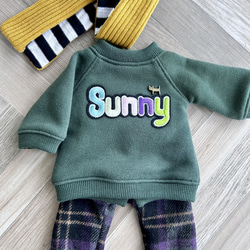 【“Sunny”トレーナー3点セット❗️】洋服のみ 6枚目の画像