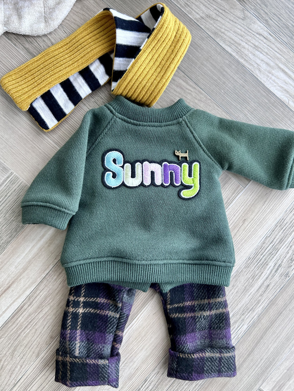 【“Sunny”トレーナー3点セット❗️】洋服のみ 6枚目の画像