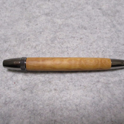 ワイルドオリーブ　椿油仕上げ　回転式ロングパトリオットボールペン 　　 3枚目の画像