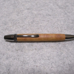 ワイルドオリーブ　椿油仕上げ　回転式ロングパトリオットボールペン 　　 1枚目の画像