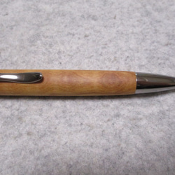 ワイルドオリーブ　椿油仕上げ　回転式ロングパトリオットボールペン 　　 5枚目の画像