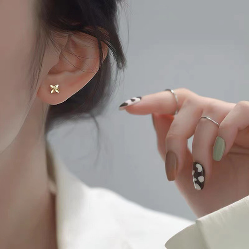 美品♡セイレーンアズーロ♡k18♡ミニフープダイヤピアス ピアス | Sirena Azzurro