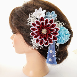 つまみ細工 髪飾り ヘアバンド つまみ細工ヘアバンド れん 51009 つまみ細工 ヘアアクセサリー