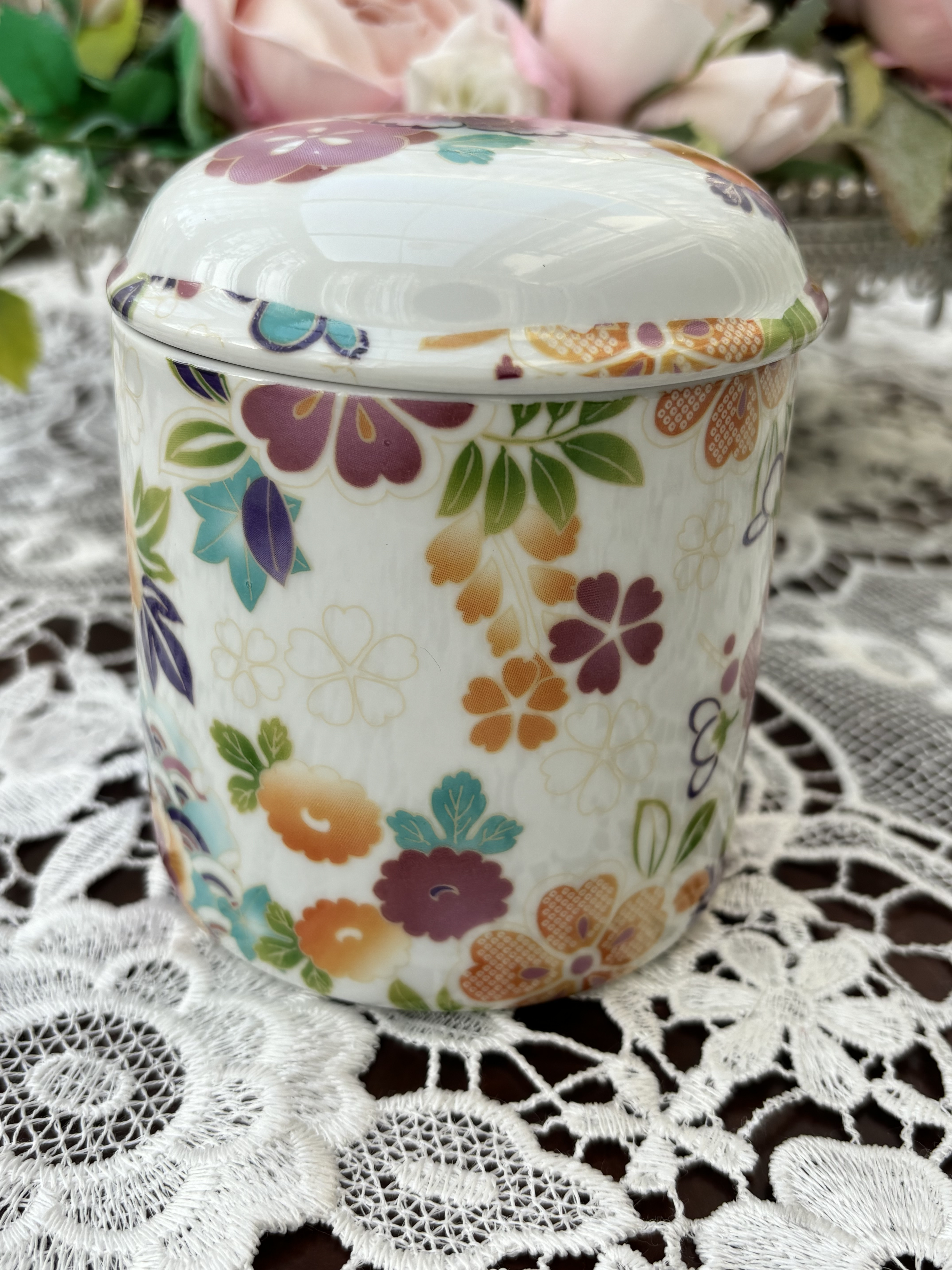 即納！メモリアルポット【et toi  】エトワ…あなたとずっと一緒に・春秋・骨壷・分骨3寸❤︎ポーセラーツ