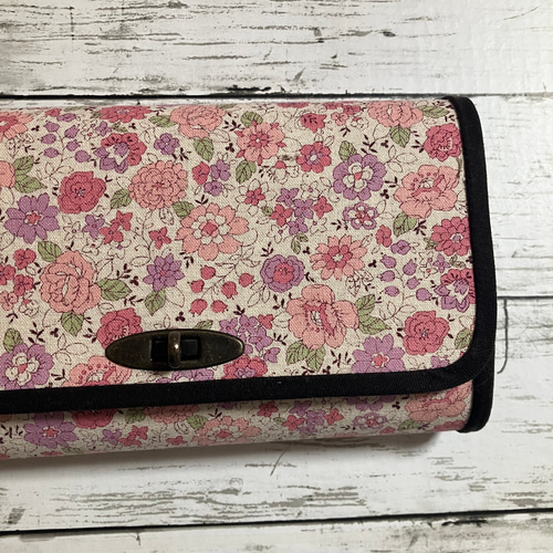 ぽんず☆　長財布　やりくり財布　ハンドメイド　トートバッグ　レア廃盤生地 長財布 やりくり財布 ハンドメイド レア廃盤生地 - メルカリ