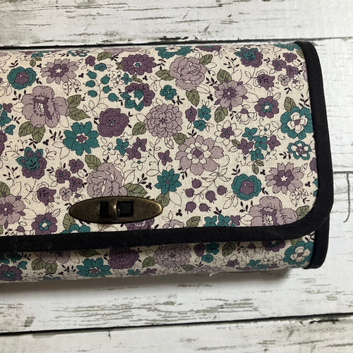 ぽんず☆　長財布　やりくり財布　ハンドメイド　トートバッグ　レア廃盤生地 長財布 やりくり財布 ハンドメイド レア廃盤生地 - メルカリ