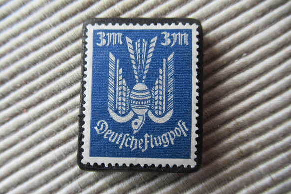 ドイツ　航空切手ブローチ9436 1枚目の画像