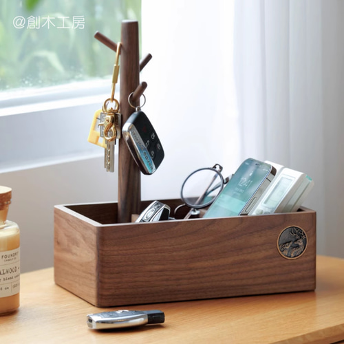 玄関の雰囲気が一気にグレードアップ 卓上収納 キーホルダー 小物入れ