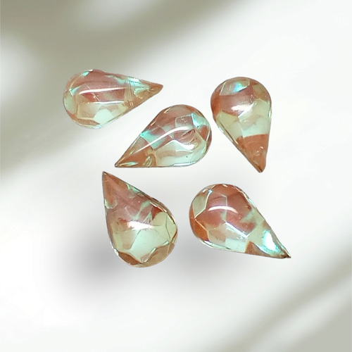 ヴィンテージサフィレットペンダントトップ（ペア型） ペンダント