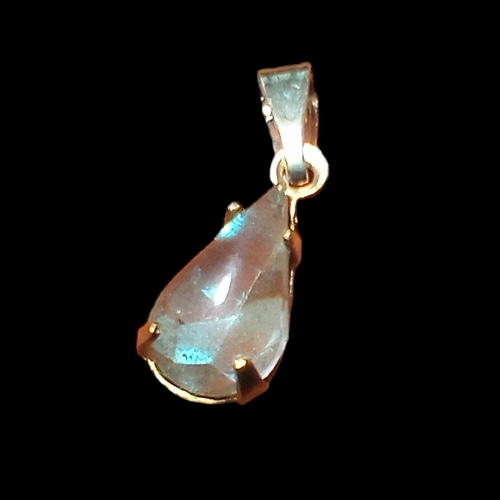 アンティーク？ヴィンテージのサフィレット ペンダントトップ ヴィンテージサフィレットペンダントトップ（ペア型） ペンダント