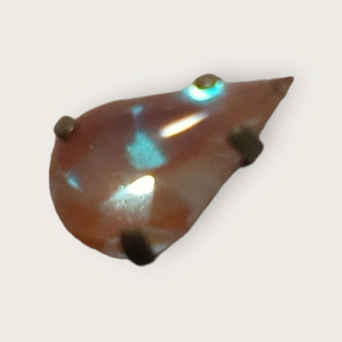 ヴィンテージサフィレットペンダントトップ（ペア型） ペンダント