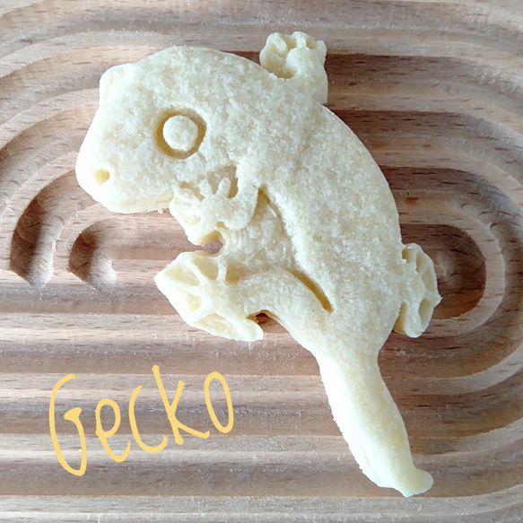 Gecko- shaped cookie cutter/壁虎形狀的餅乾模具 第1張的照片