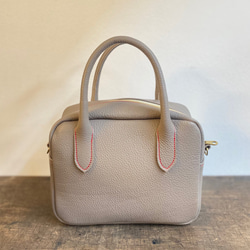 【新品】MINI ボストンバッグ グレー ミニボストン オトナグレー ボストンバッグ 京都山本製革店 通販