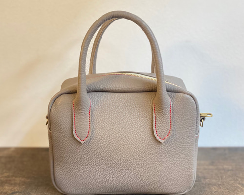 【新品】MINI ボストンバッグ グレー Neutral Gray/ビエラ ミニボストンバッグ ドレススチュワート