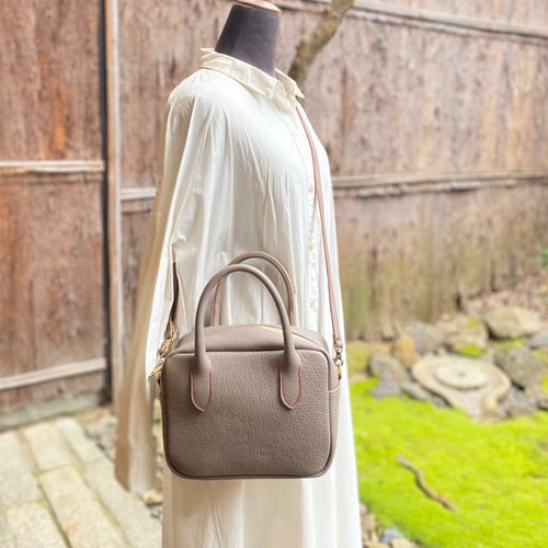 ミニボストン オトナグレー ボストンバッグ 京都山本製革店 通販