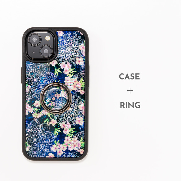 天然貝殼★夜櫻花（高品質外殼）珍珠母藝術 | 相容於iPhone/Galaxy | 新增Galaxy S24 第8張的照片