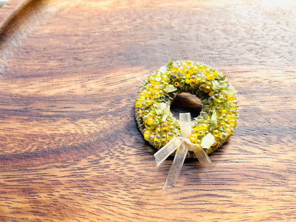 brooch ミモザ 2枚目の画像