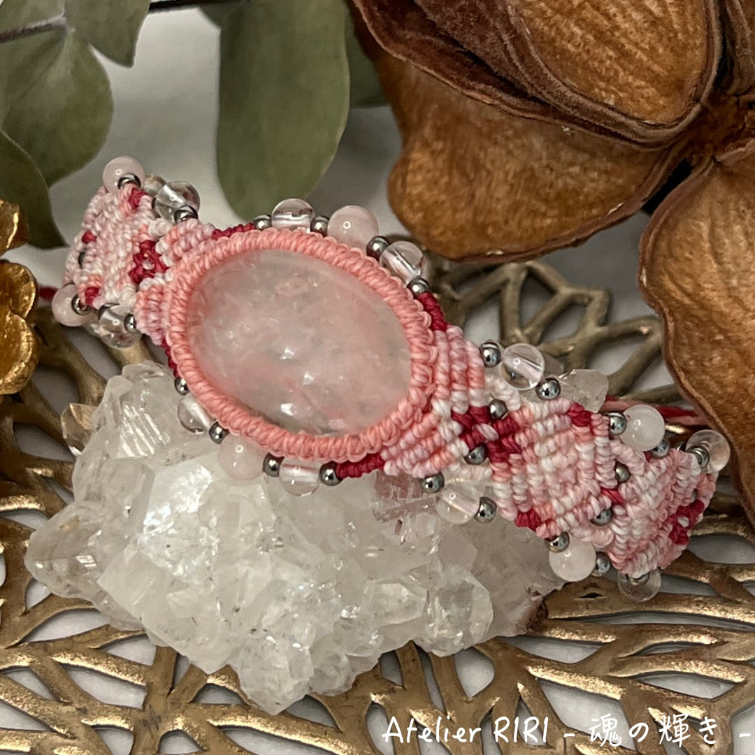 オーラの浄化［クォーツ］ミラクルブレスレット（大）