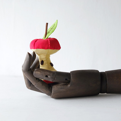 りんごのかまど・01・赤 ぬいぐるみ 小物屋かぬ 通販 17288307｜Creema