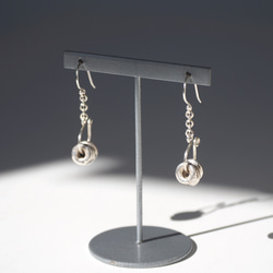 silver pierce -beads Poms・Chain- 4枚目の画像