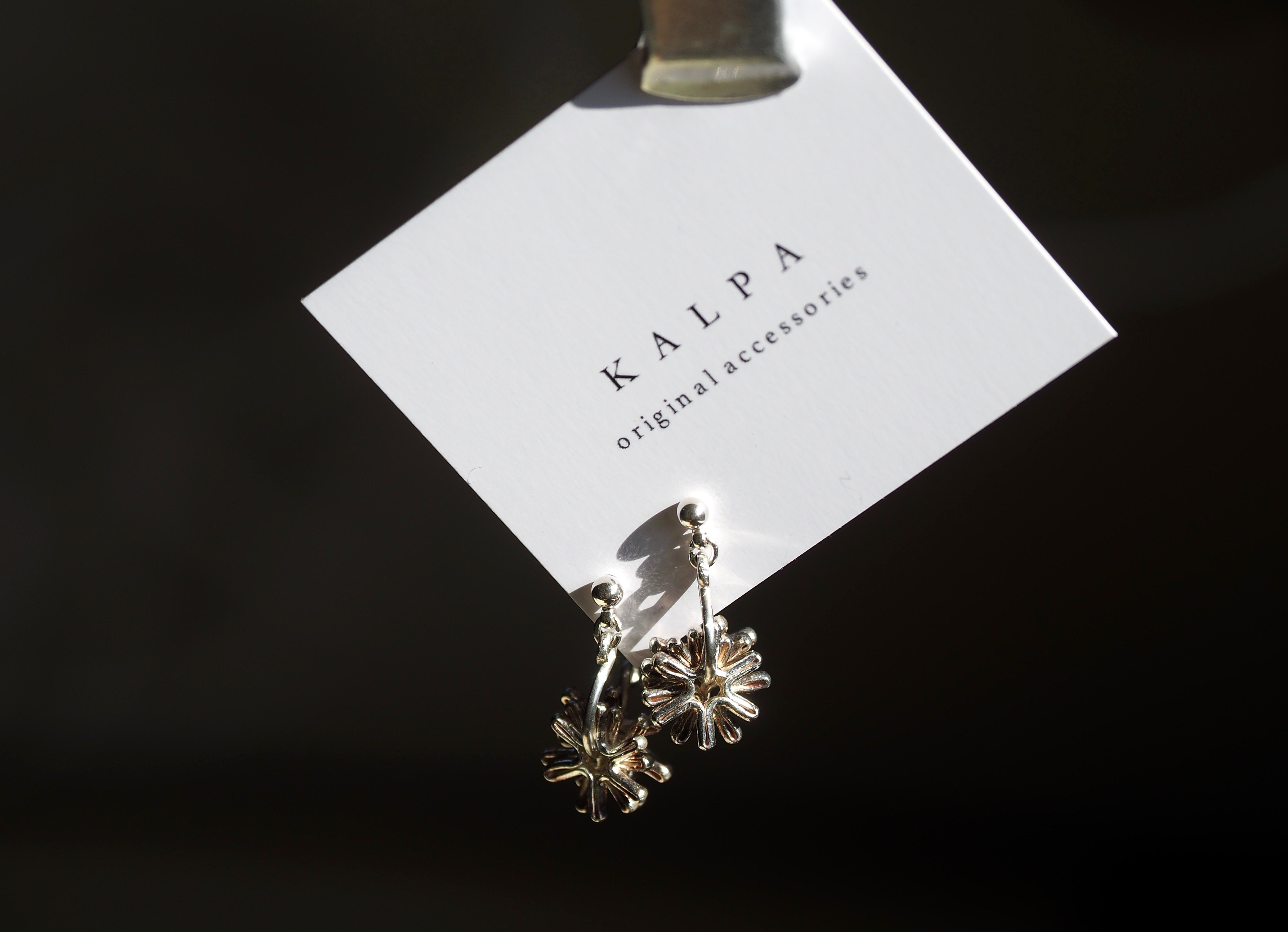 silver pierce -beads Poms-