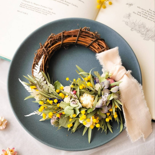 7.秋色紫陽花ハーフリース