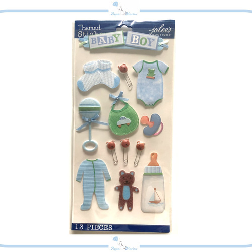 EJ118 JOLEE'S 3Dシール ベイビー ボーイ BABY ベビー 男の子 デザイン