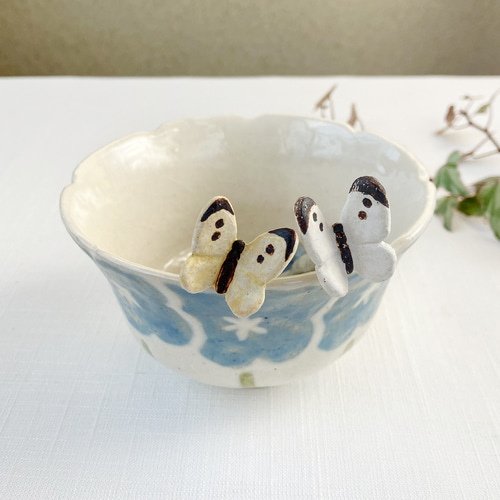 陶器のスプーン【蝶】 カトラリー A.umi｛陶器｝ 通販 17288591
