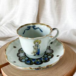 cup & saucer.   Velvet 2枚目の画像