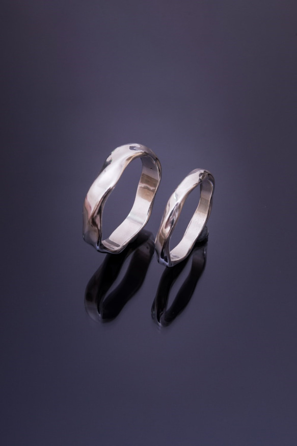 - 波光粼粼 - 對戒 / 戒指 Ring (5mm) 第1張的照片