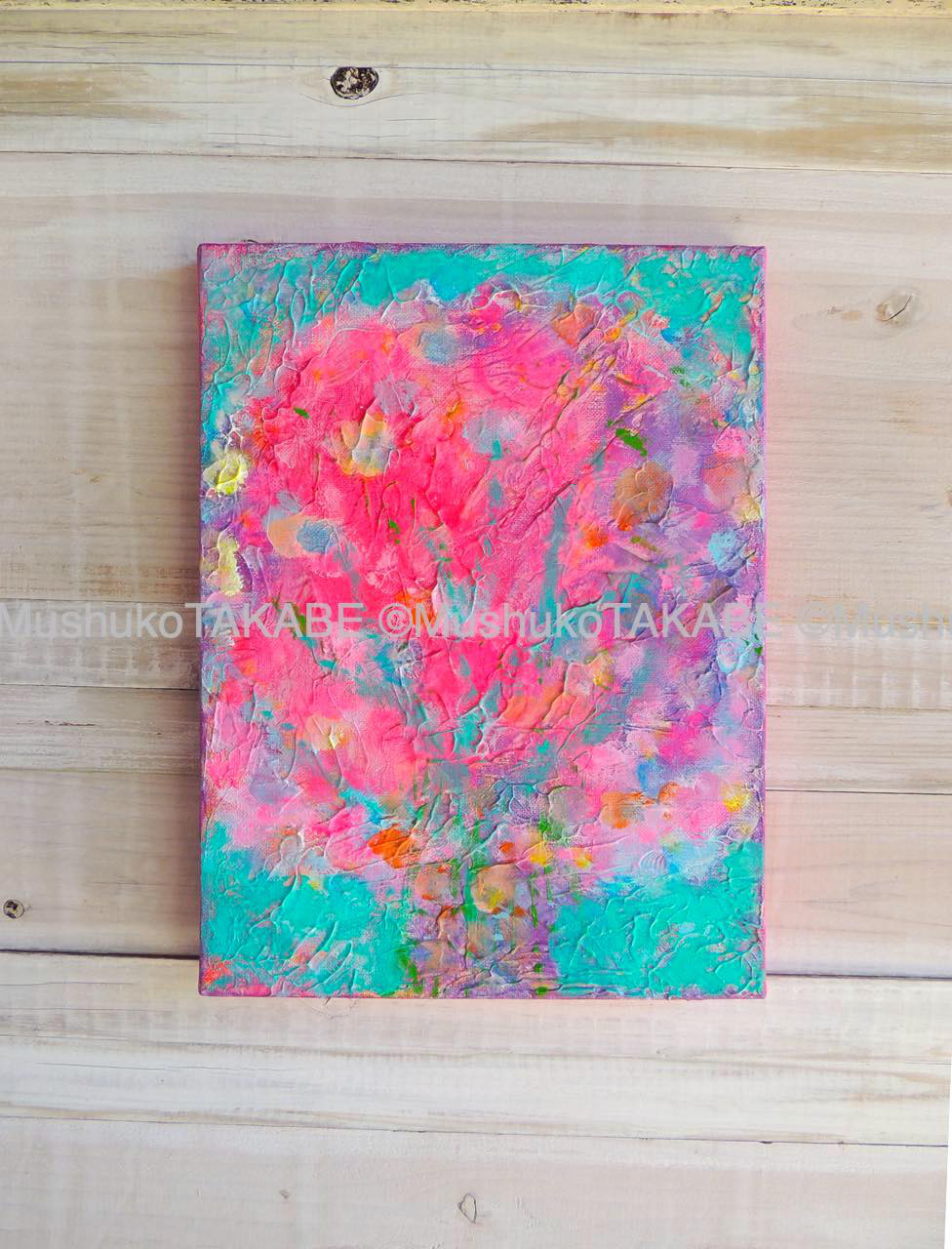 ミッキー ハンドメイドパステル画 絵画アート原画 ミッキー ハンドメイドパステル画 絵画アート原画