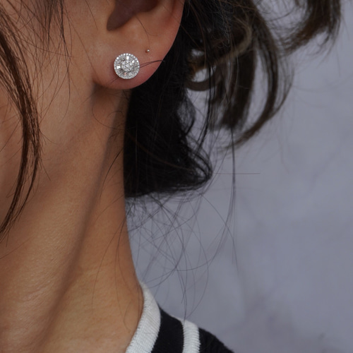 さかちゃん　計３．０ｃｔ　PT  天然ダイヤモンドピアス 専用です❀.*・゜他の方はご遠慮下さいませ