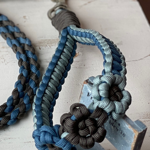 パラコード 犬 カート用 ショートリード no.45 imgrc0073580547.jpg