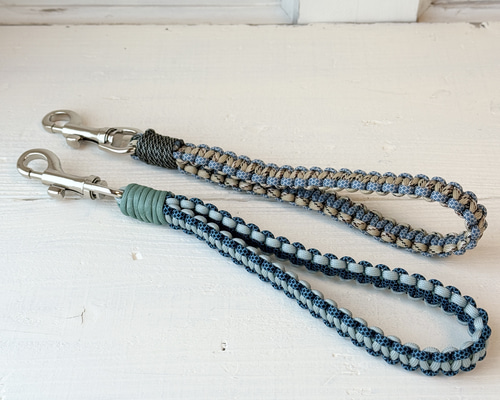 ハンドルリード】ショートリード パラコード オーダー トレーニング 犬